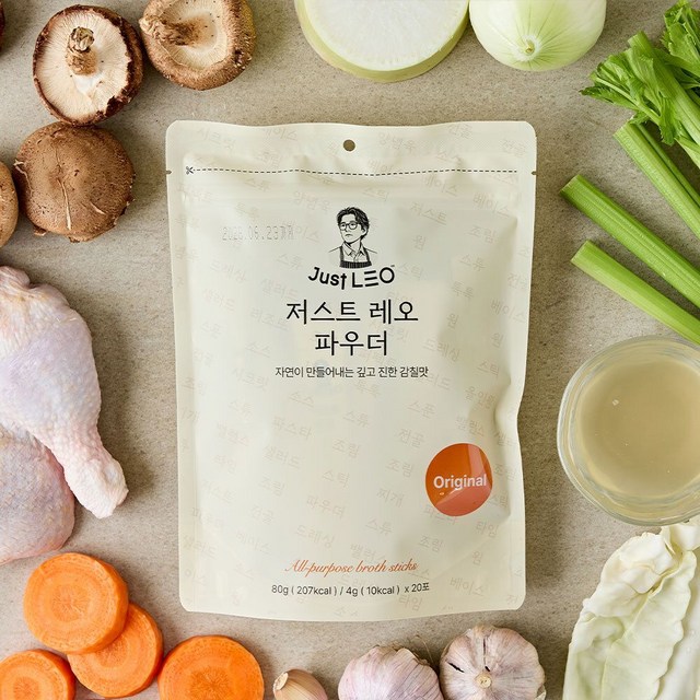 강레오 저스트레오 오리지널 파우더 4g 20개입, 만능 조미 파우더