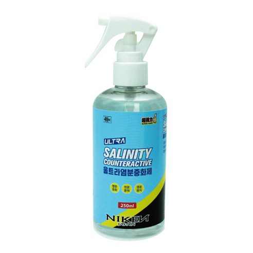 다이나미스 염분중화제 250ml, 낚싯대·릴 염분 제거 세척용